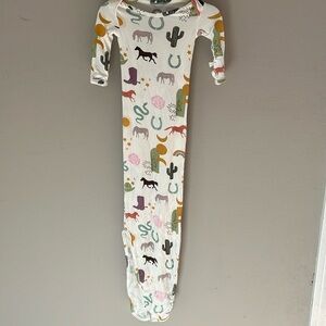 Emerson and friends bamboo knot gown newborn one size